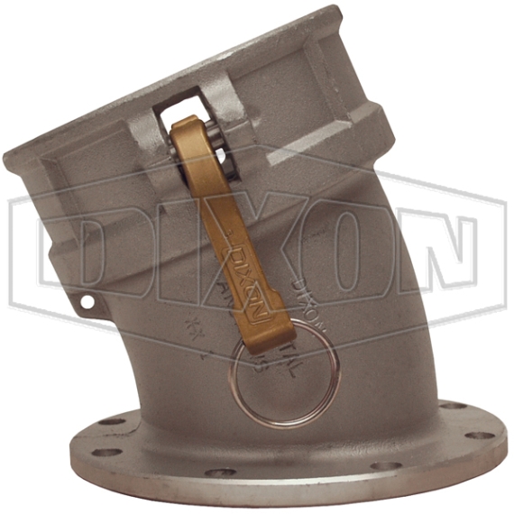 Cam & Groove 22½° Coupler x TTMA Flange