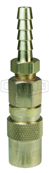 CM-Series Industrial Mold Valved Coupler Hose Barb