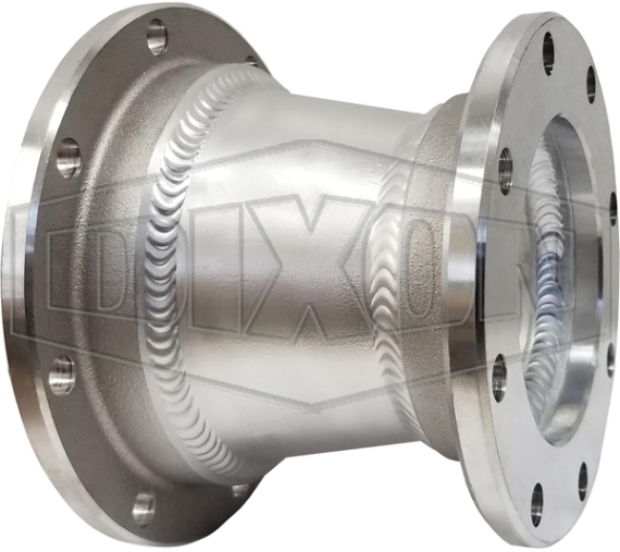 TTMA flange extension reducing spool