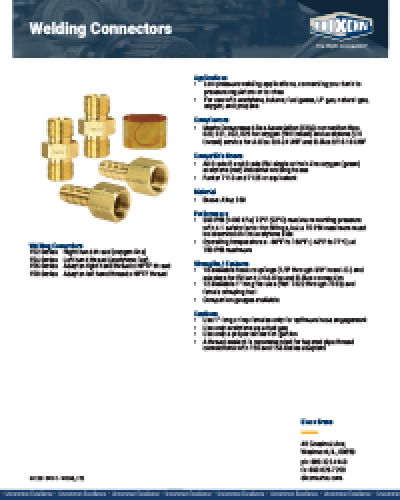Welding Connectors
